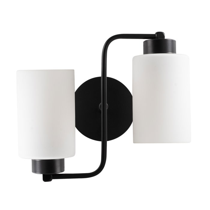 Opviq Balcova - N-345 Lámpara de pared de metal negro